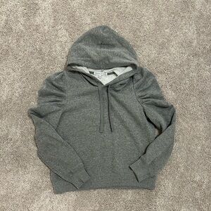 Rebecca Minkoff Puff Sleeve Gray Hoodie